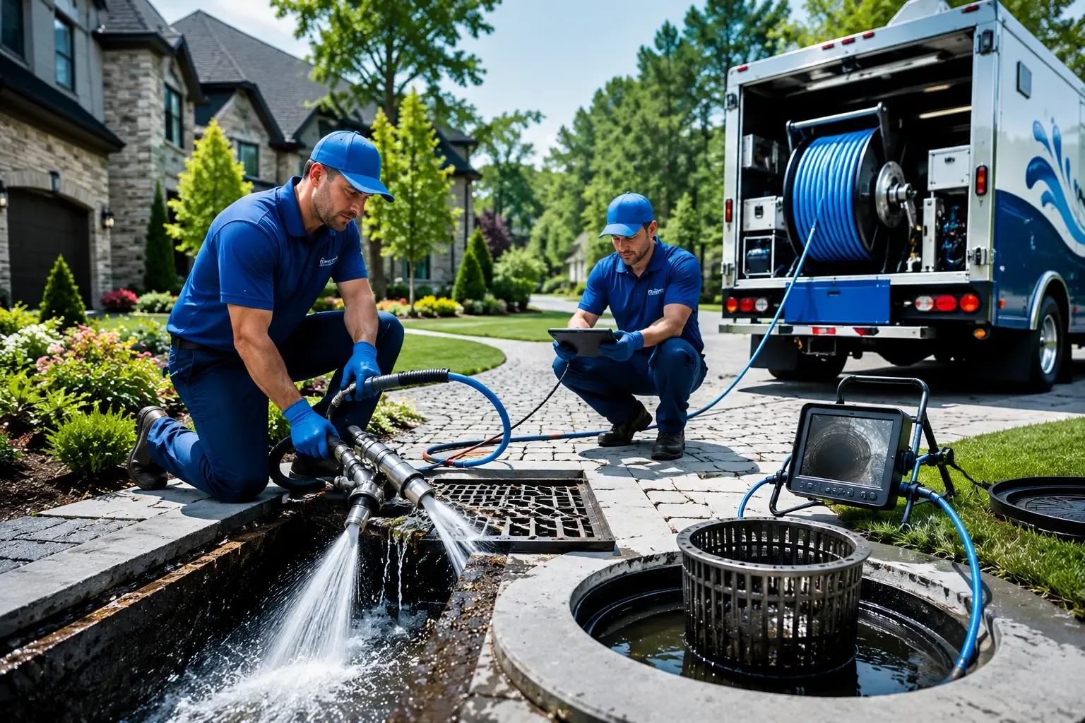 Local outdoor drain cleaning professionals in Somerset, TX